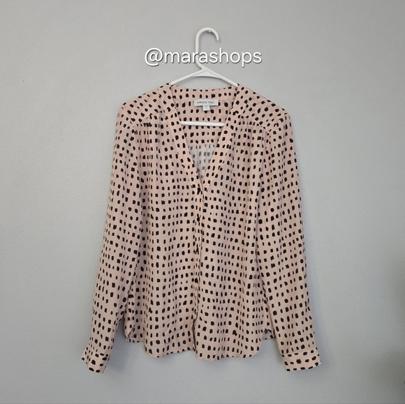 Amour Vert Kaya Washable Silk Blouse - Picture 3 of 9